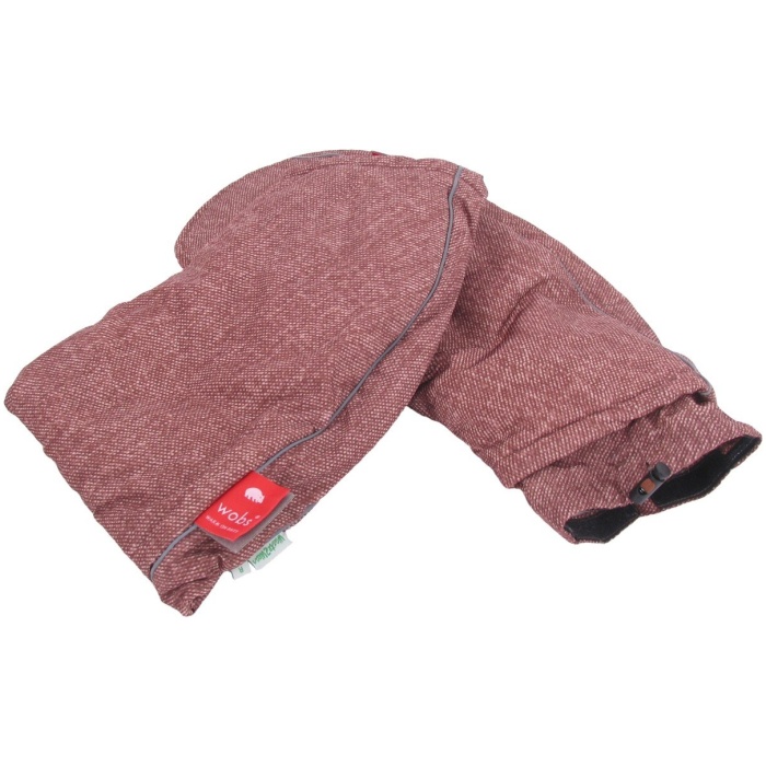 Wobs handwarmers Luxe Brown-uni