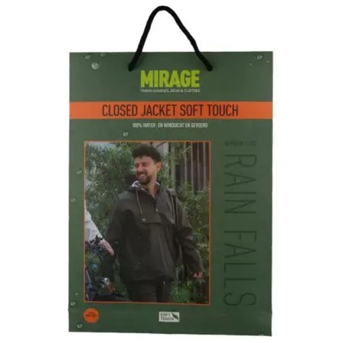 Mirgae Mirage regenjas Rainfall soft touch grijs - Afbeelding 4