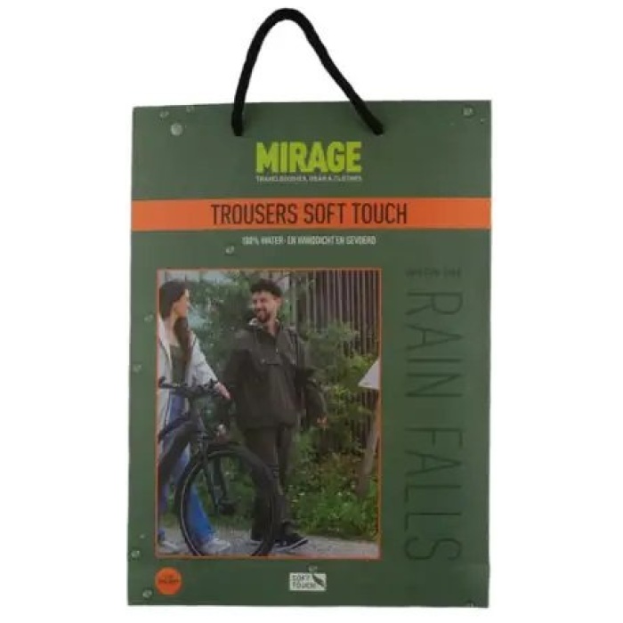 Mirage regenbroek Rainfall soft touch maat grijs - Afbeelding 4