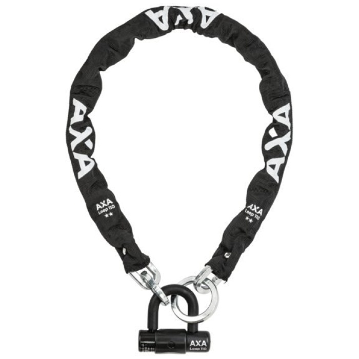 Axa ketting met hangslot Loop ART** 110cm/9,5mm