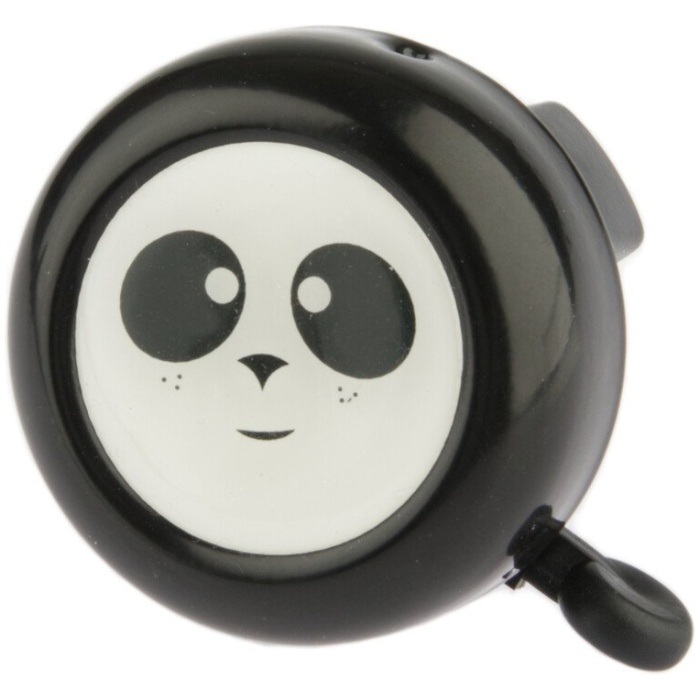 Pexkids fietsbel Panda zwart-wit