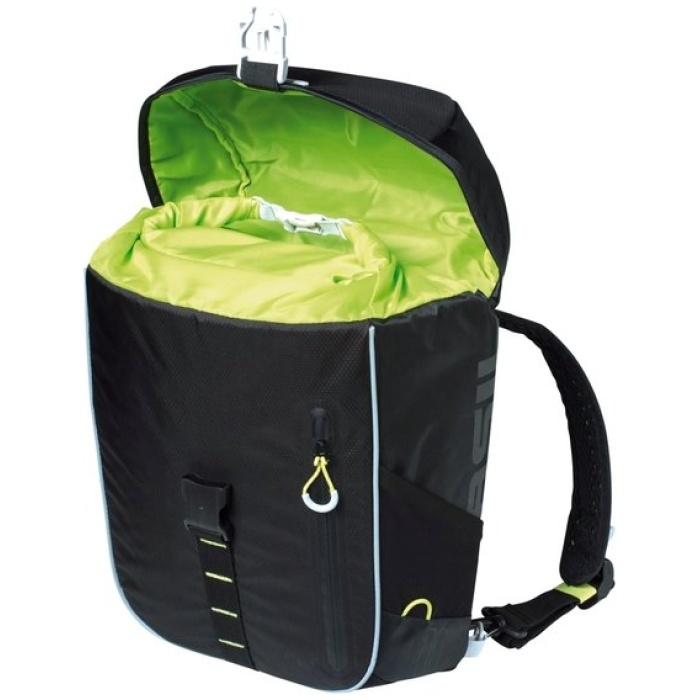 Basil Miles fietsrugzak 17 liter zwart - Afbeelding 5