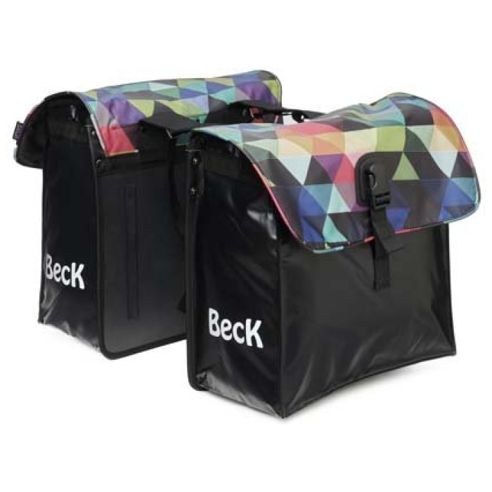 Beck Midi Colored Triangles 35 liter-36L (bodemplaat 32x15)