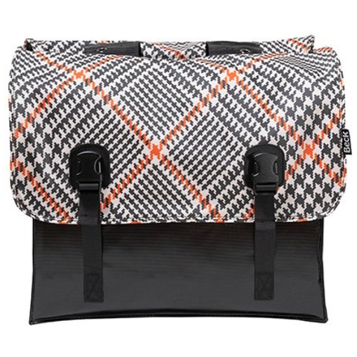 Beck Classic Tweed dubbele fietstas - Afbeelding 2