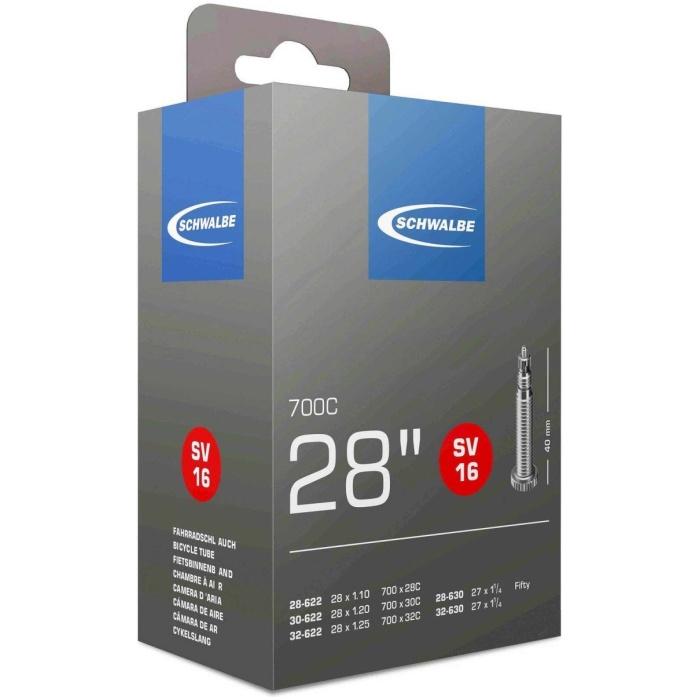 Schwalbe binnenband 28 inch SV16 40mm-28/32-622/630 - Afbeelding 2