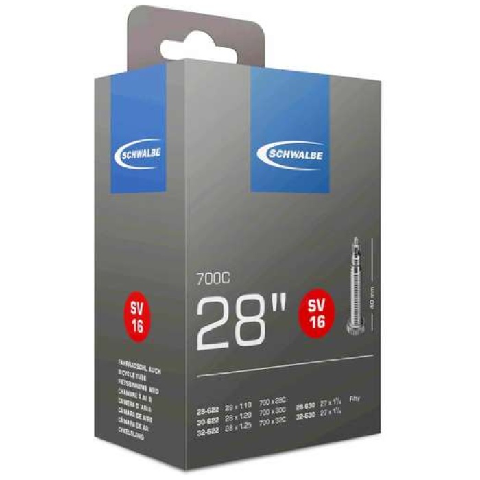 Schwalbe binnenband 28 inch SV16 40mm-28/32-622/630