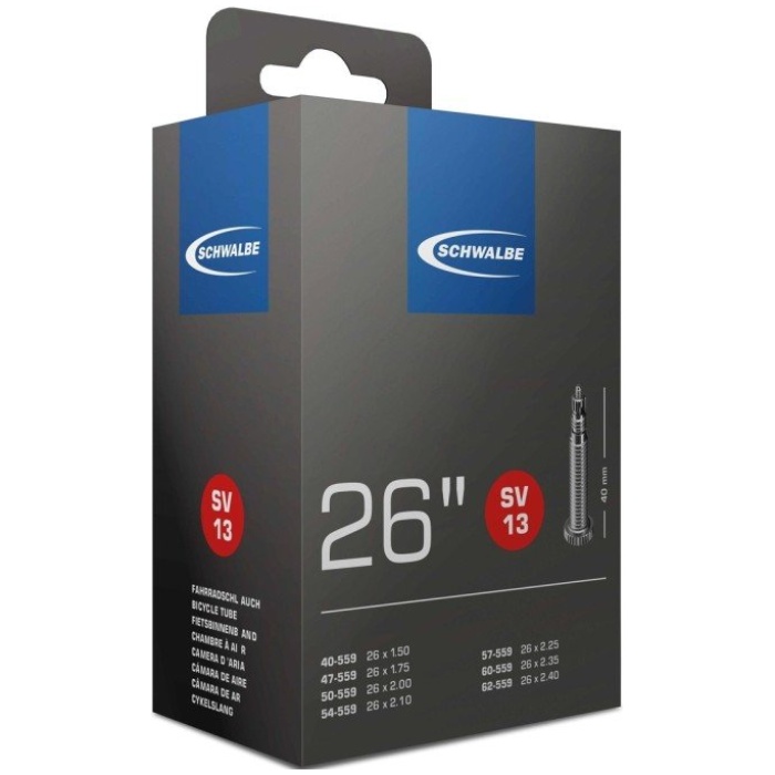 Schwalbe binnenband 26 inch SV13 40mm-40/62-559 - Afbeelding 2