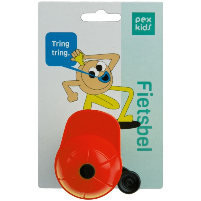 Pexkids fietsbel Pietje met pet - Afbeelding 2