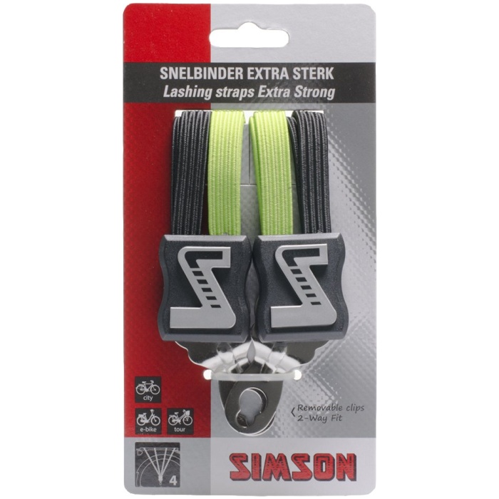 Simson Snelbinder Extra Sterk 4-binder/groen