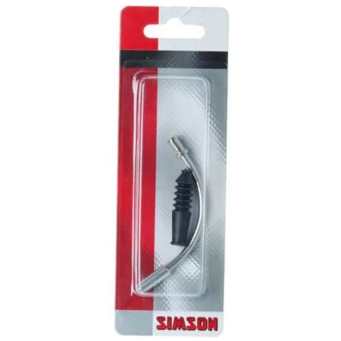 Simson Remkabelbuis V-Brake RVS 90 graden 07