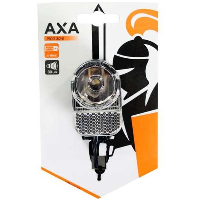 Axa koplamp Pico30-E Switch LED dynamo 6-42V aan/uit