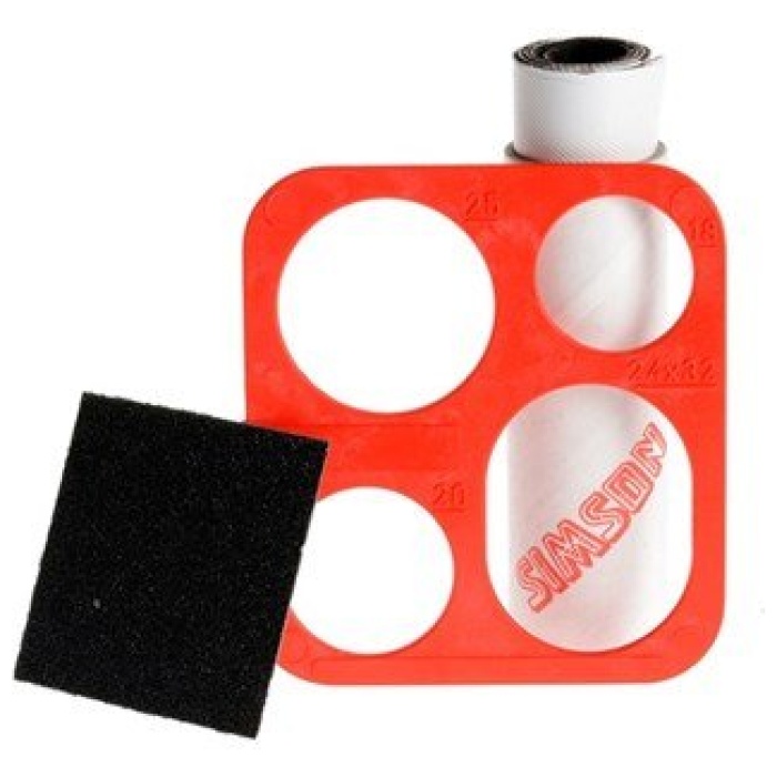 Simson Bandenreparatie Knippleister & Sjabloon 020536