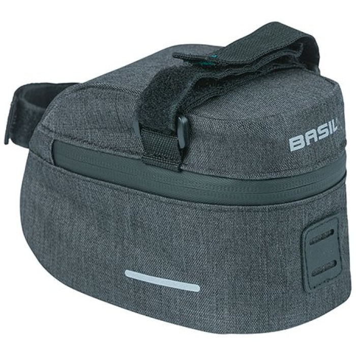 Basil zadeltas Discovery zwart melee 1L-M - Afbeelding 2