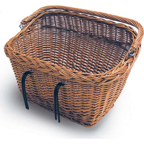 Basil fietsmand Dublin riet rechthoekig groot - Afbeelding 3