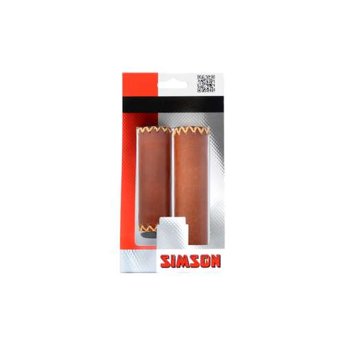 Simson Fietshandvatten 020448 Leder lang kort - Afbeelding 2