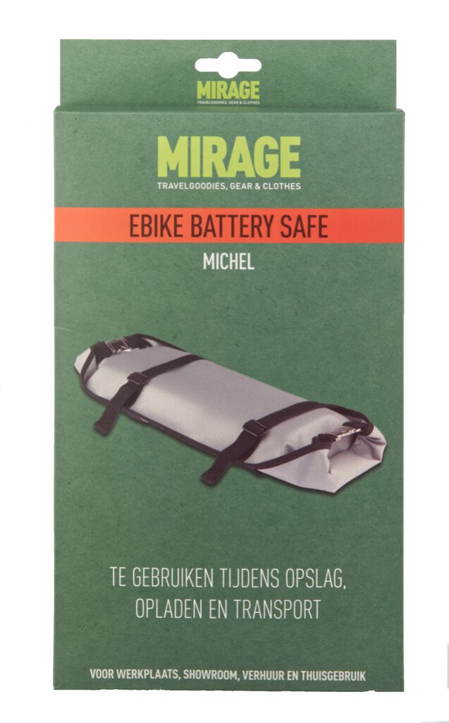 Mirage E-bike batterij Safe Opslag tas brandwerend - Afbeelding 2