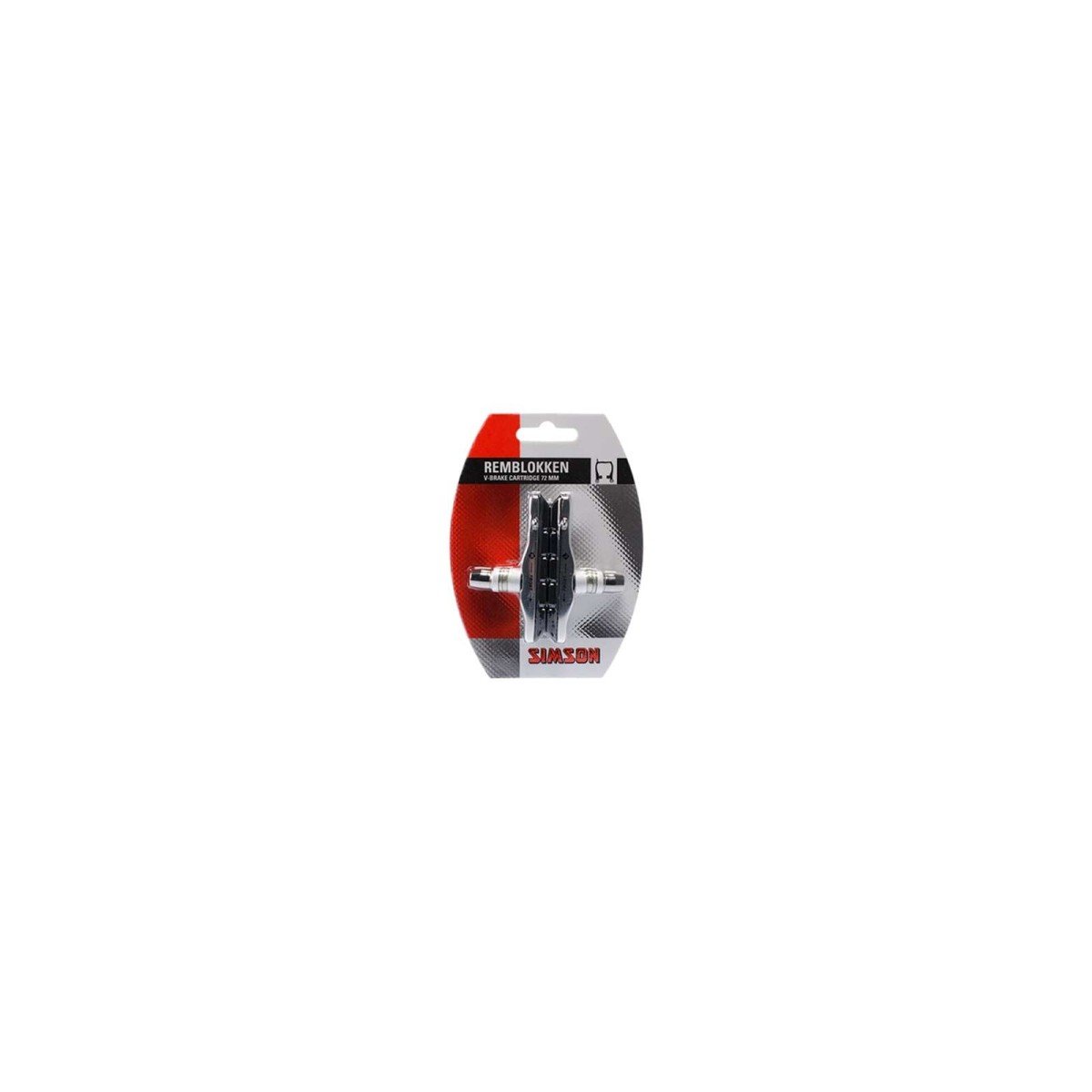 Simson 00 Cartridge Remschoenen V-Brake 72mm