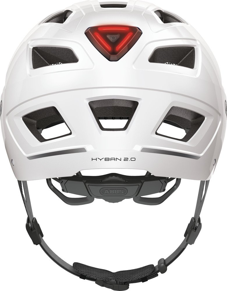 Abus helm Hyban 2.0 Polar Wit-M 52-58 - Afbeelding 2
