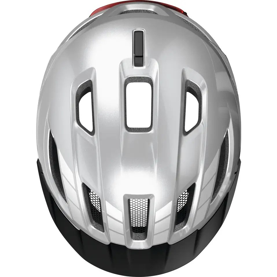 Abus helm Urban-I 4.0 signal silver-M 54-58cm - Afbeelding 6
