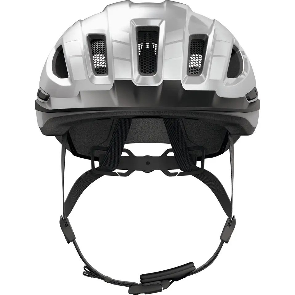 Abus helm Urban-I 4.0 signal silver-L 57-61cm - Afbeelding 3