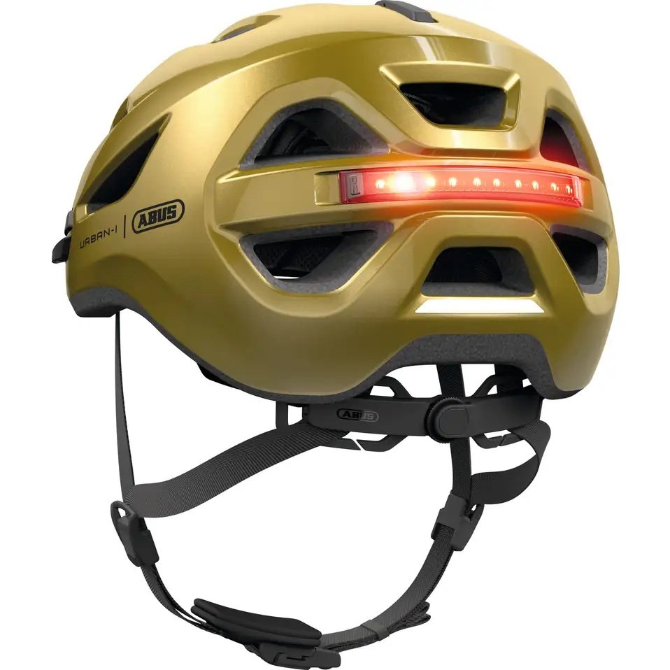 Abus helm Urban-I 4.0 honey yellow-L 57-61cm - Afbeelding 4