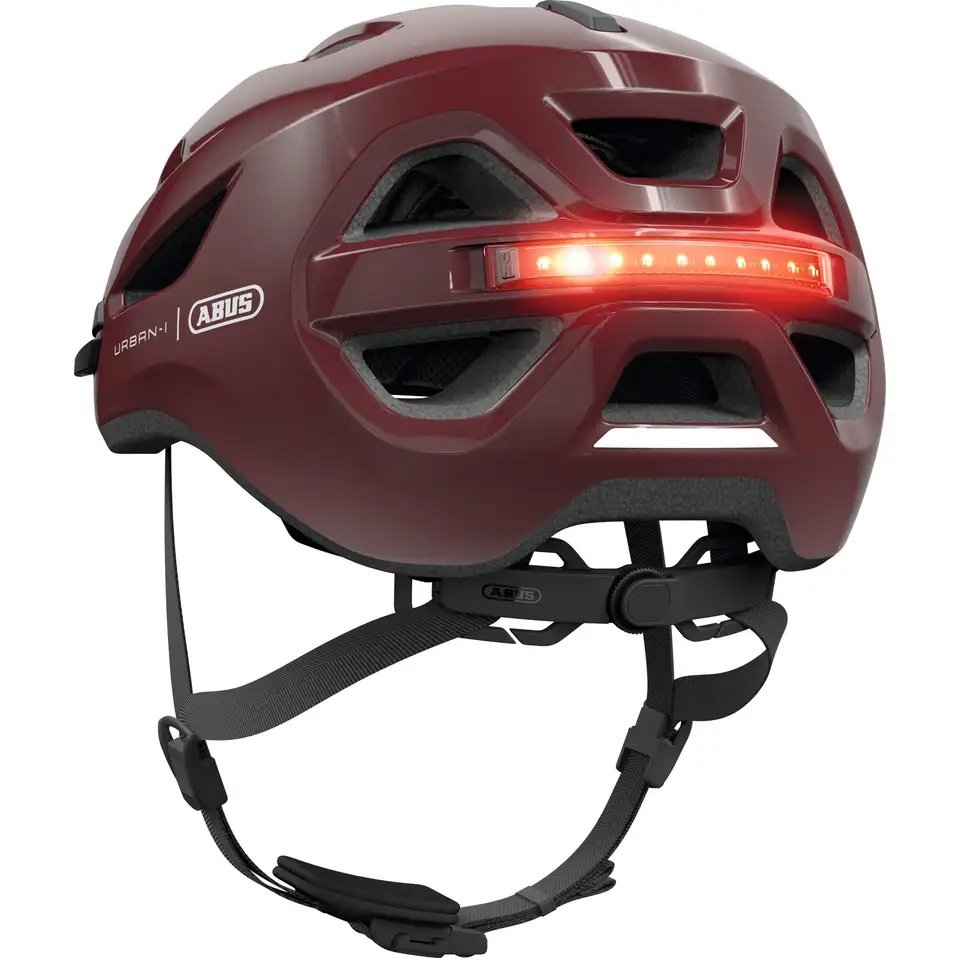 Abus helm Urban-I 4.0 chestnut-S 51-55cm - Afbeelding 4