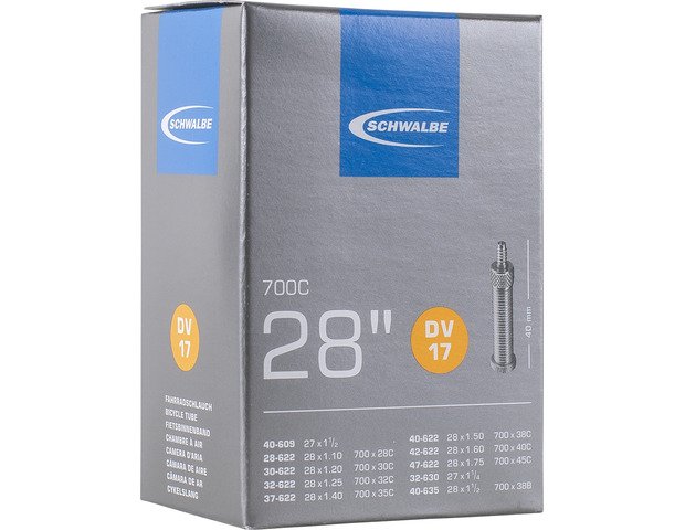 Schwalbe binnenband 28 inch DV17 40mm-28/47-622/635 - Afbeelding 2